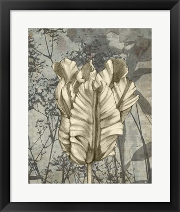 Framed Tulip &amp; Wildflowers VII Print