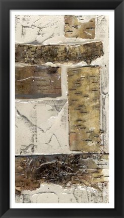 Framed Birch Bark Abstract II Print