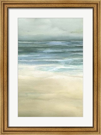 Framed Tranquil Sea II Print