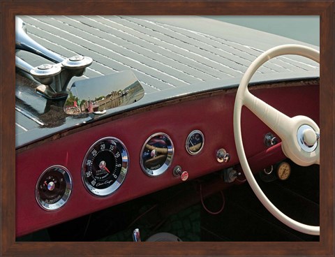 Framed Antique Boating I Print