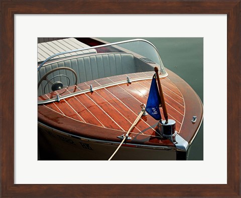 Framed Antique Boating III Print