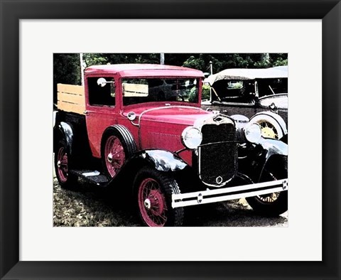 Framed Joy Ride I Print