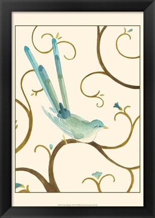 Framed Avian Arabesque I Print