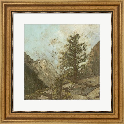 Framed Western View VI Print