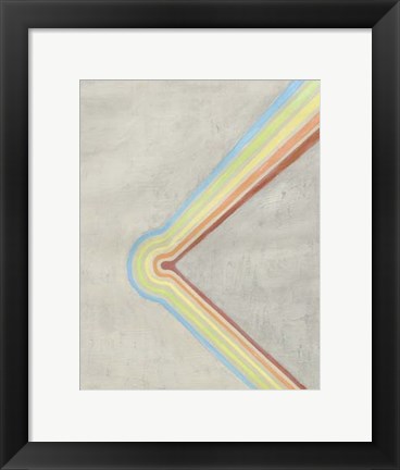 Framed Retro Rhythm II Print