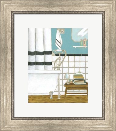 Framed Classic Bath I Print