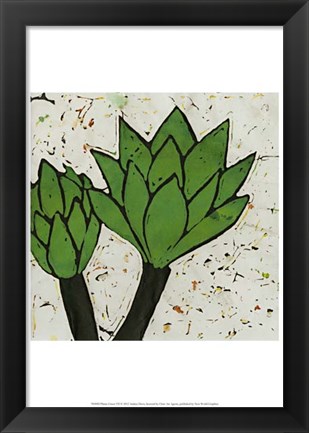 Framed Planta Green VII Print