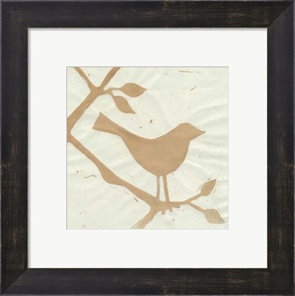 Framed Tea Bird IV Print