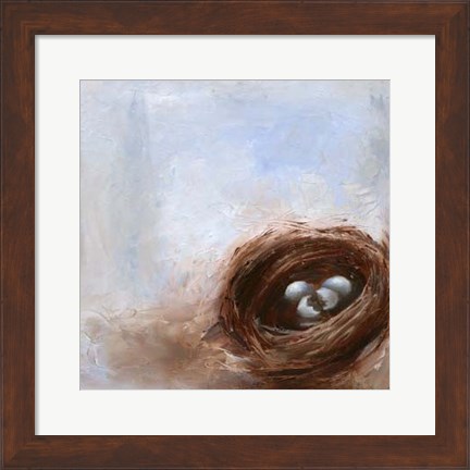 Framed Nested Eggs I Print