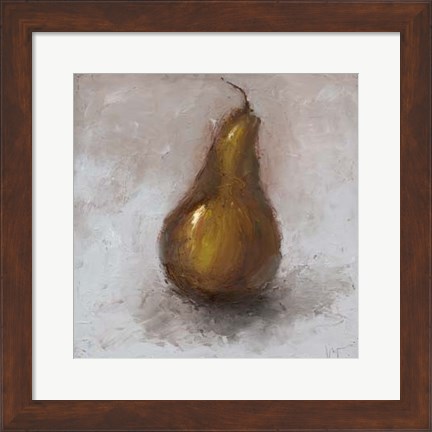 Framed Painted Fruit II Print