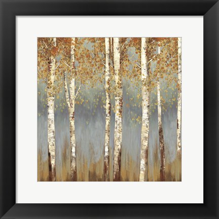 Framed Falling Embers II Print