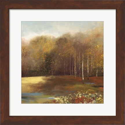 Framed Garden Dreams II Print