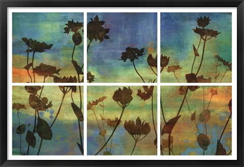 Framed Wild Flowers I Print