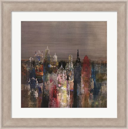 Framed Penthouse View II Print