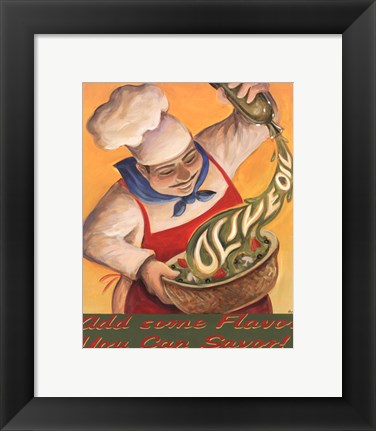 Framed At Your Service III Print