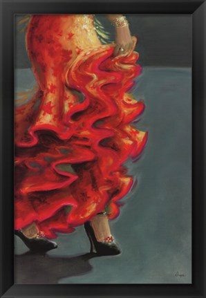 Framed Flamenco Fiesta II Print