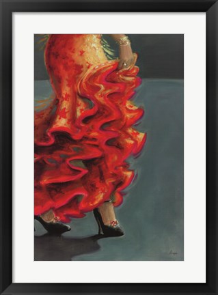 Framed Flamenco Fiesta II Print