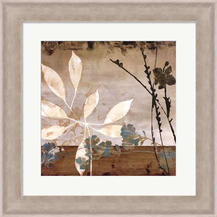 Framed Floralscape I Print