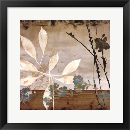 Framed Floralscape I Print