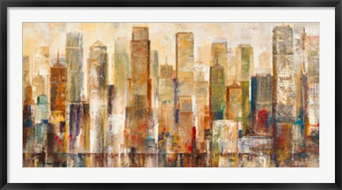 Framed City Limits Print