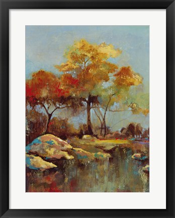 Framed Silent Colours III Print