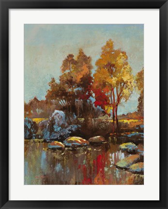 Framed Silent Colours IV Print