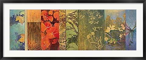 Framed Leaves Alive Print