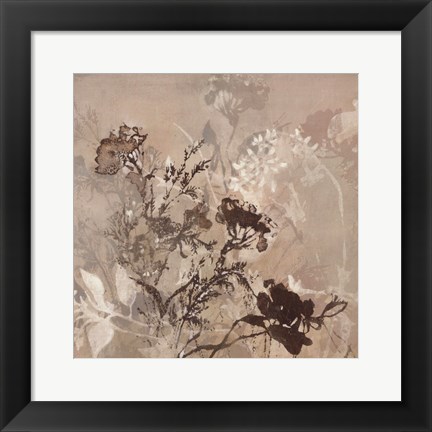 Framed Graphic Beauty II Print