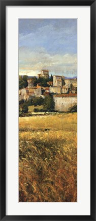 Framed Tuscan Harvest II Print