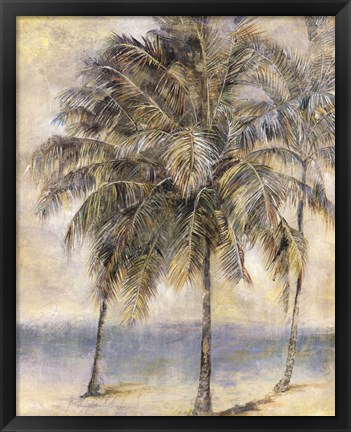 Framed Palm Hammock II Print