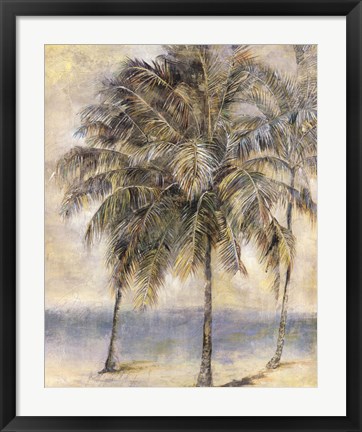 Framed Palm Hammock II Print