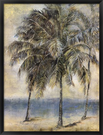 Framed Palm Hammock II Print