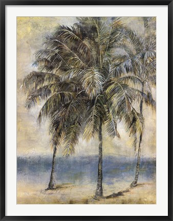 Framed Palm Hammock II Print