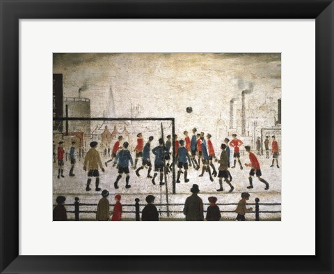 Framed Football Match Print