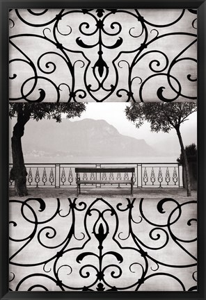 Framed Lago di Como I Print