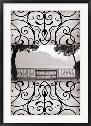 Framed Lago di Como I Print