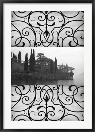 Framed Lago di Como II Print