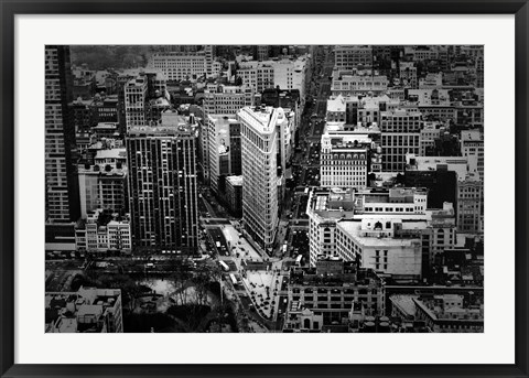 Framed Intersection II Print