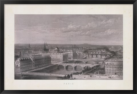 Framed Paris Print