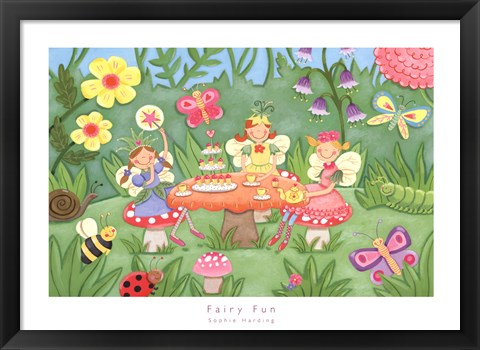 Framed Fairy Fun Print