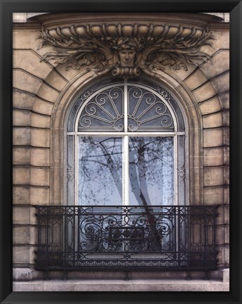 Framed Rue De Paris I Print