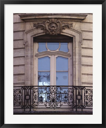 Framed Rue De Paris II Print