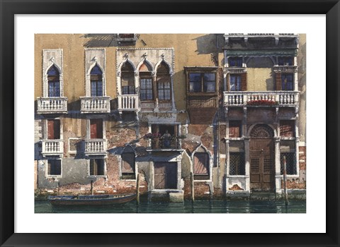 Framed Palazzo Barbarigo Print