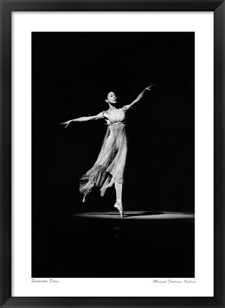 Framed Margot Fonteyn, Ondine Print