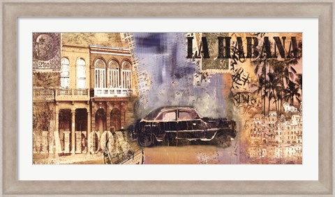 Framed La Habana Print