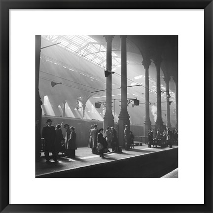 Framed Liverpool Street Station Print