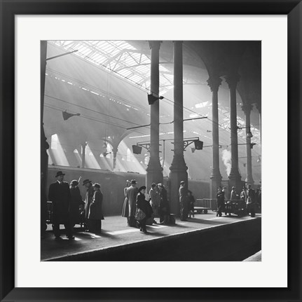 Framed Liverpool Street Station Print