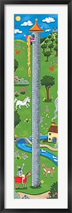 Framed Rapunzel Growth Chart Print