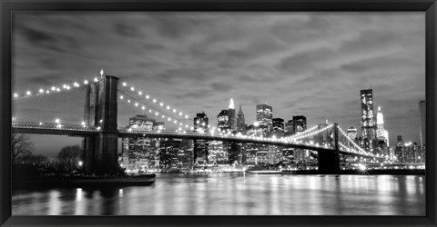 Framed City Connection I Print