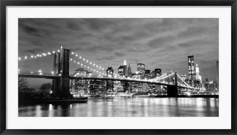 Framed City Connection I Print